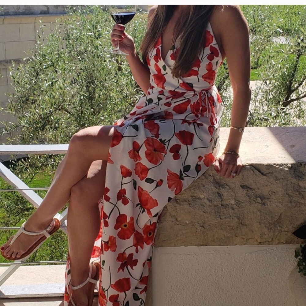 GIanni Bini Poppy Floral Maxi Dress